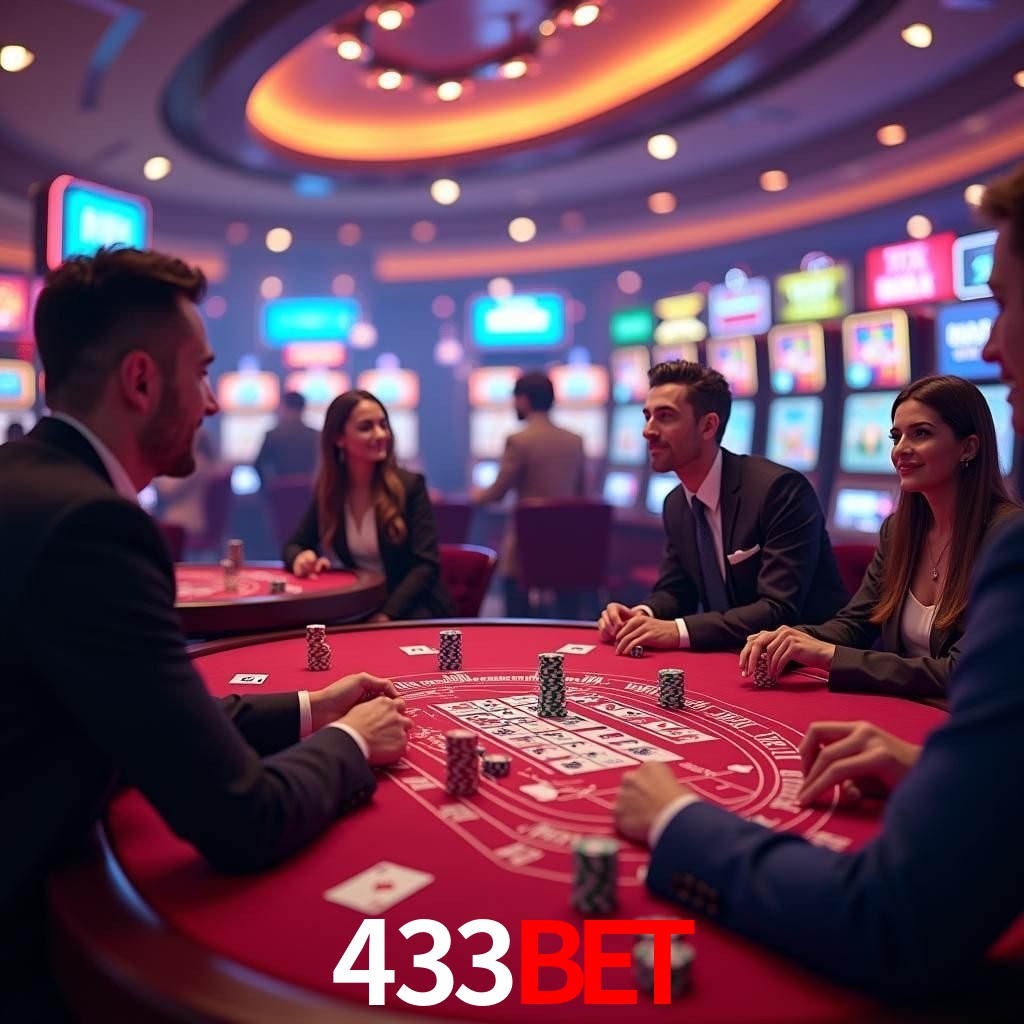Interface do App 433bet